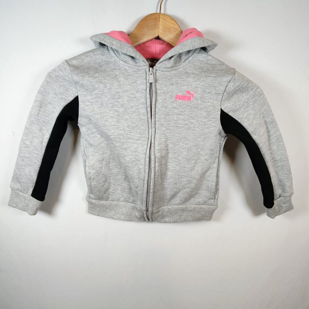 Puma Kids Size‎ 4 Gray Hoodie NWT